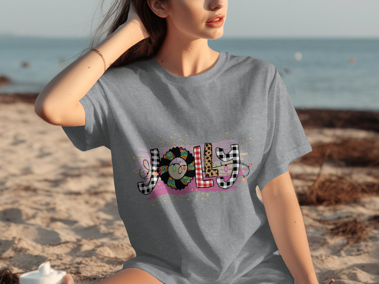 Jolly Graphic Printed T-Shirt for Festive Season