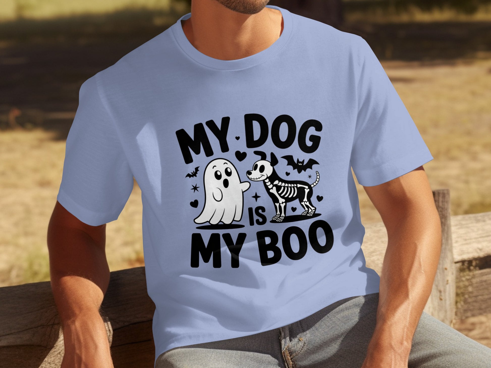 My Dog is My Boo Halloween Graphic T-Shirt
