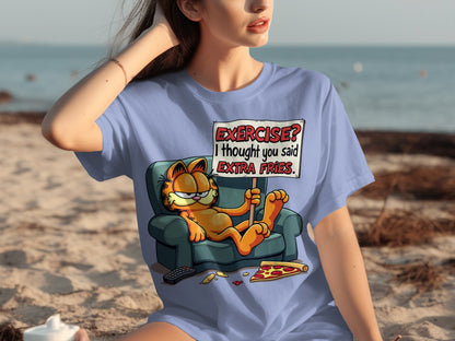 Exercise? I Thought You Said Extra Fries Shirt