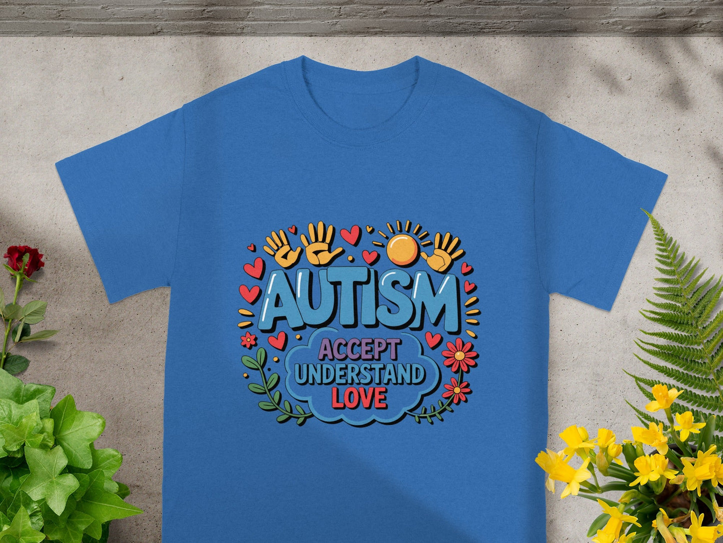 Autism Accept Understand Love Graphic Tee
