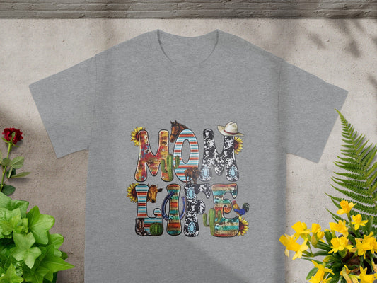 Colorful Mom Life Graphic T-shirt for Stylish Moms