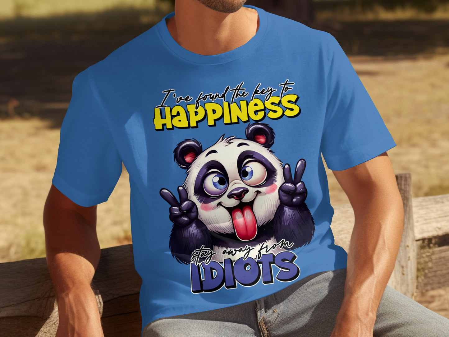 Find the Key to Happiness Stay Away from Idiots Shirt