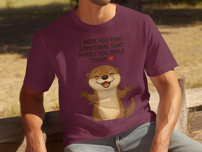 I Hope You Find Something That Makes You Smile T-shirt