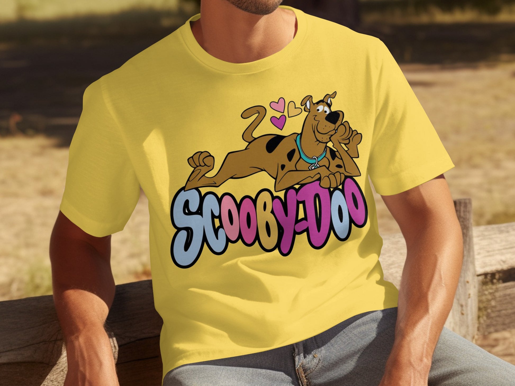 Scooby-Doo Yellow T-Shirt Official Merchandise Top