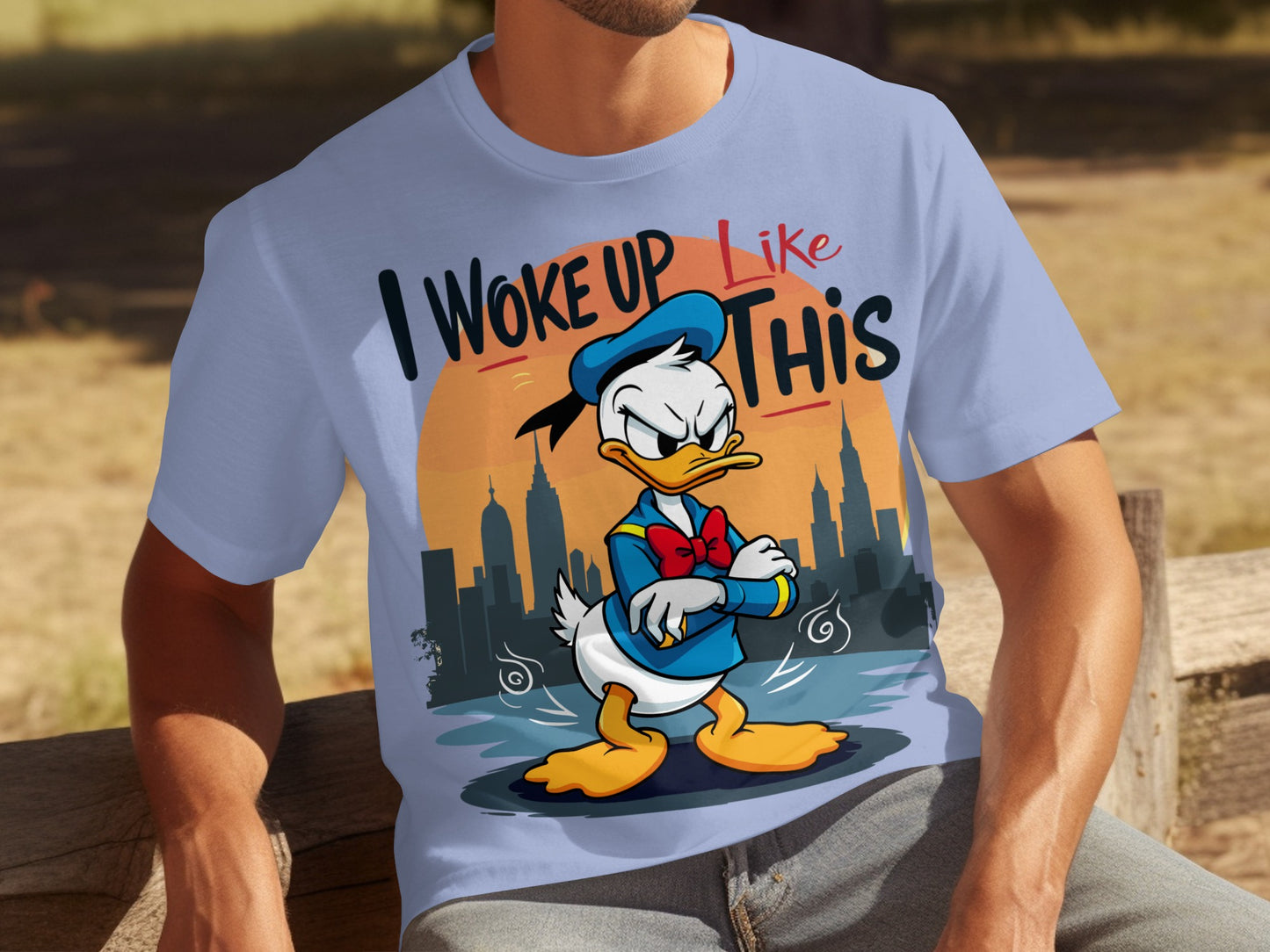 I Woke Up Like This Donald Duck Men's T-Shirt