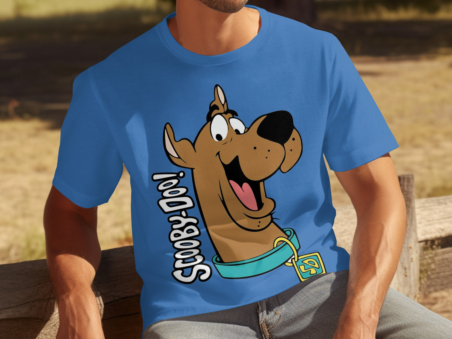 Scooby-Doo graphic tee featuring classic cartoon character