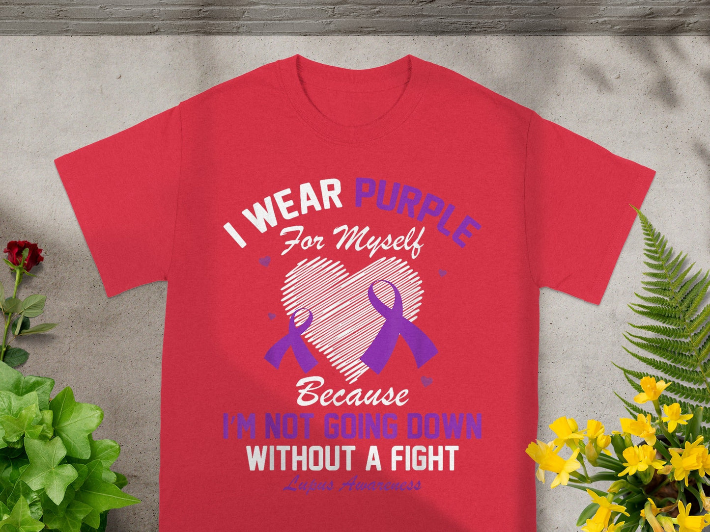 I Wear Purple For Myself Because I'm Not Going Down Shirt
