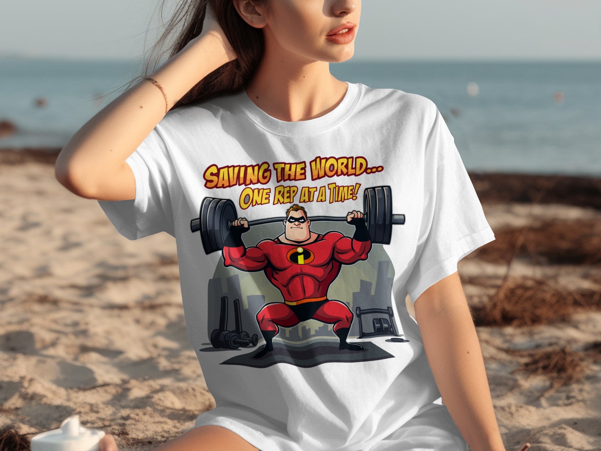 Saving the World One Rep at a Time T-Shirt