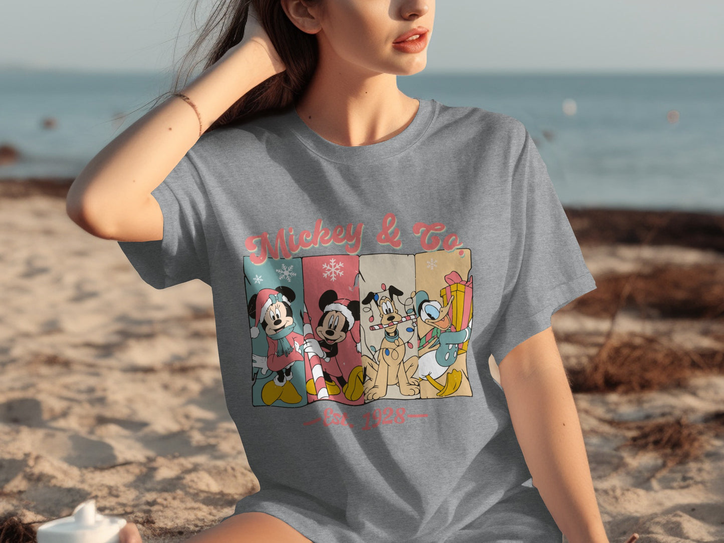 Mickey and Co 1928 Casual Beachwear Graphic Tee