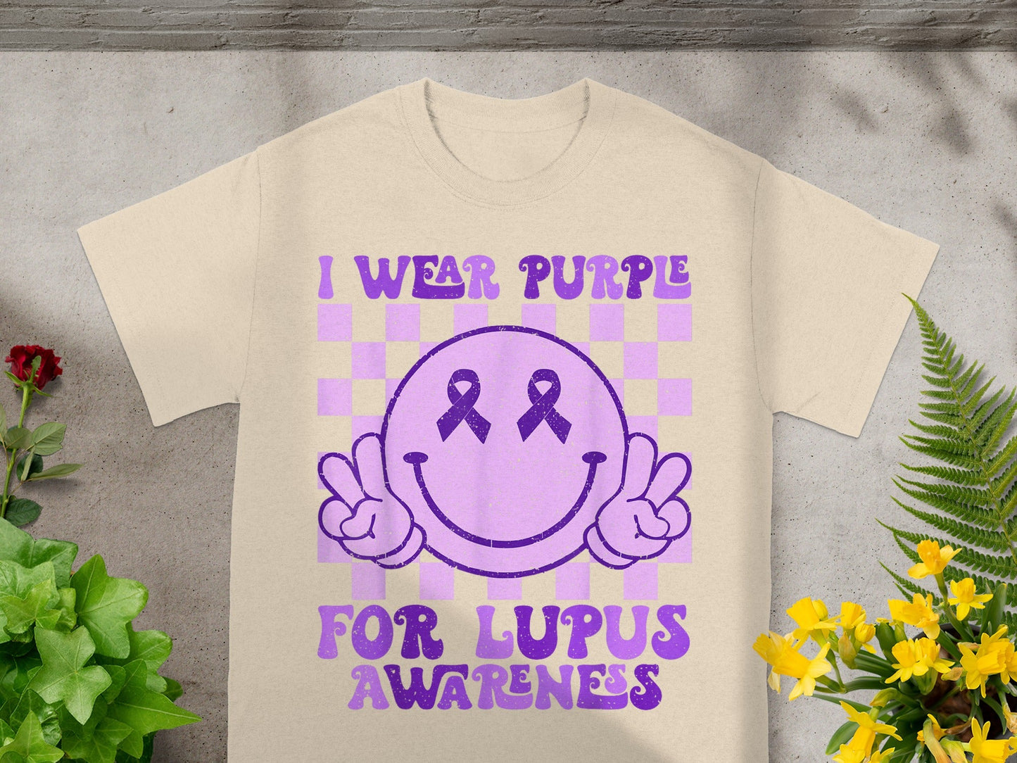 I Wear Purple for Lupus Awareness Shirt