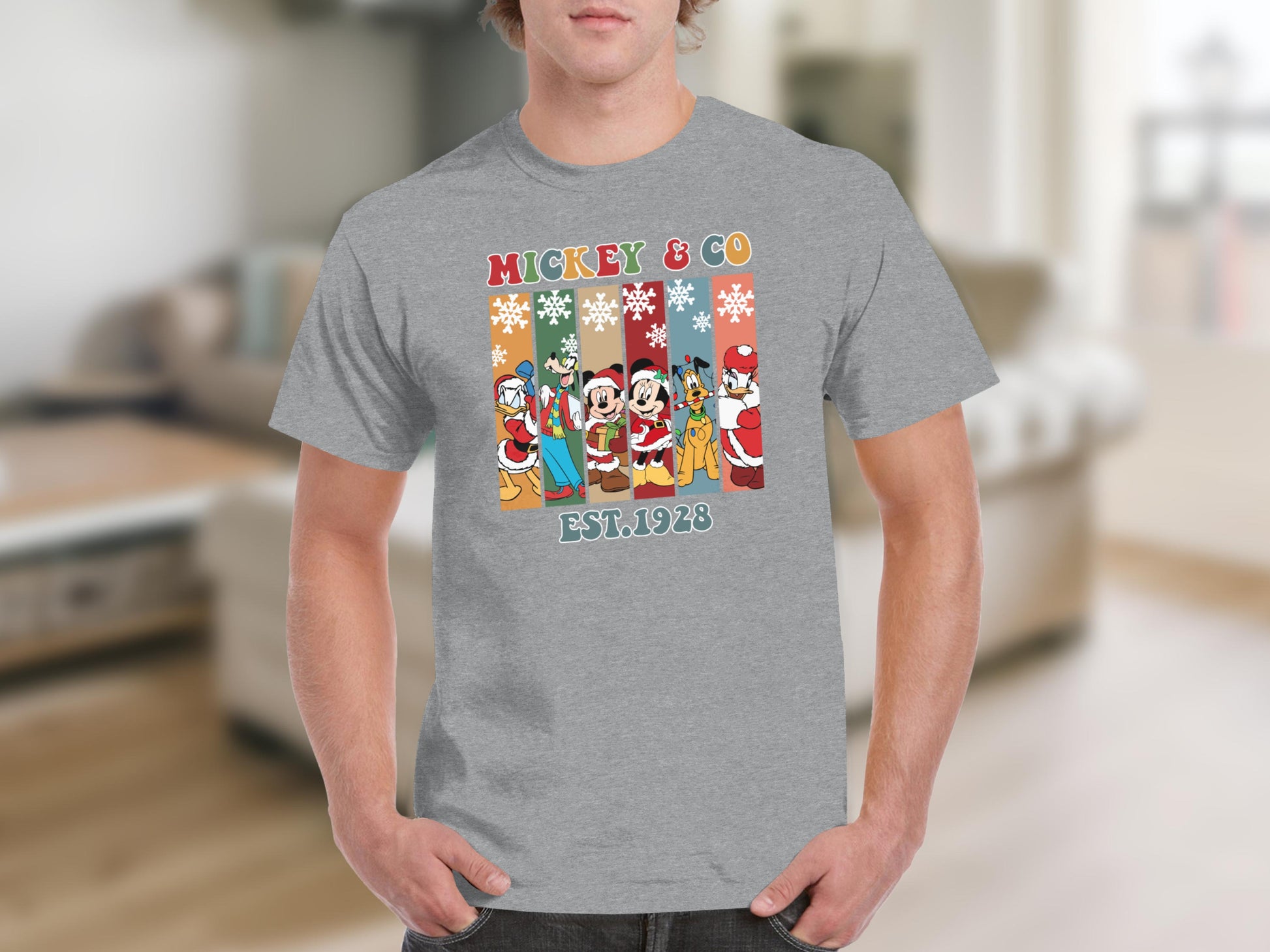 Mickey & Co Characters Est.1928 Graphic T-Shirt