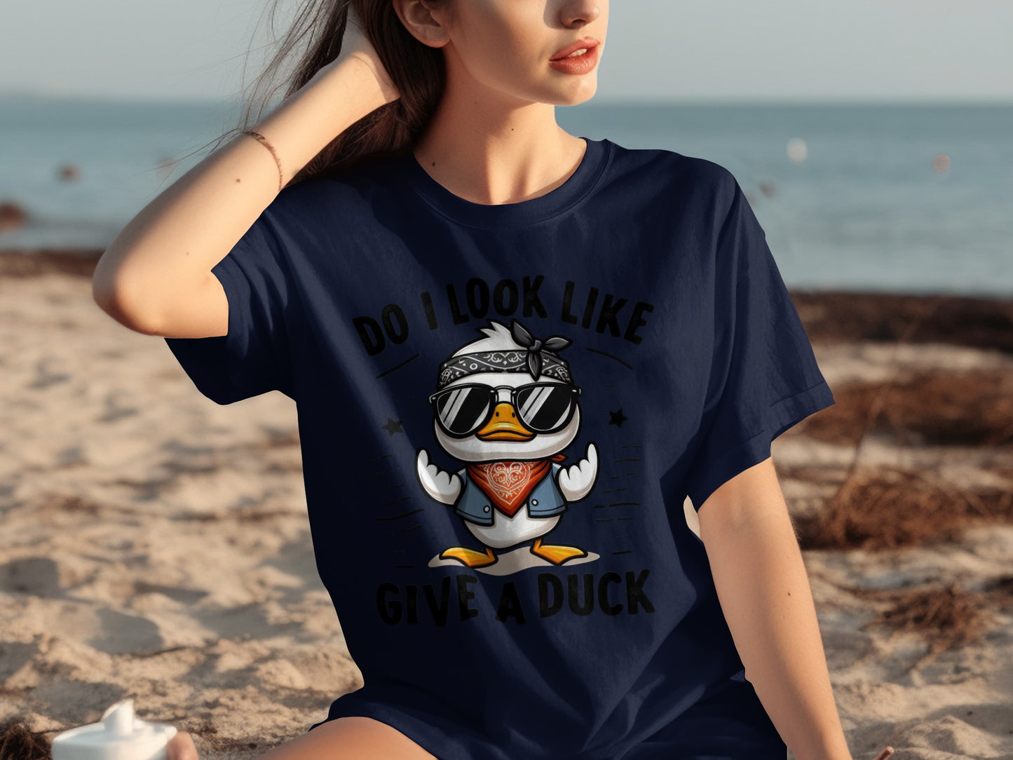 Do I Look Like I Give A Duck Shirt Funny Duck Tee