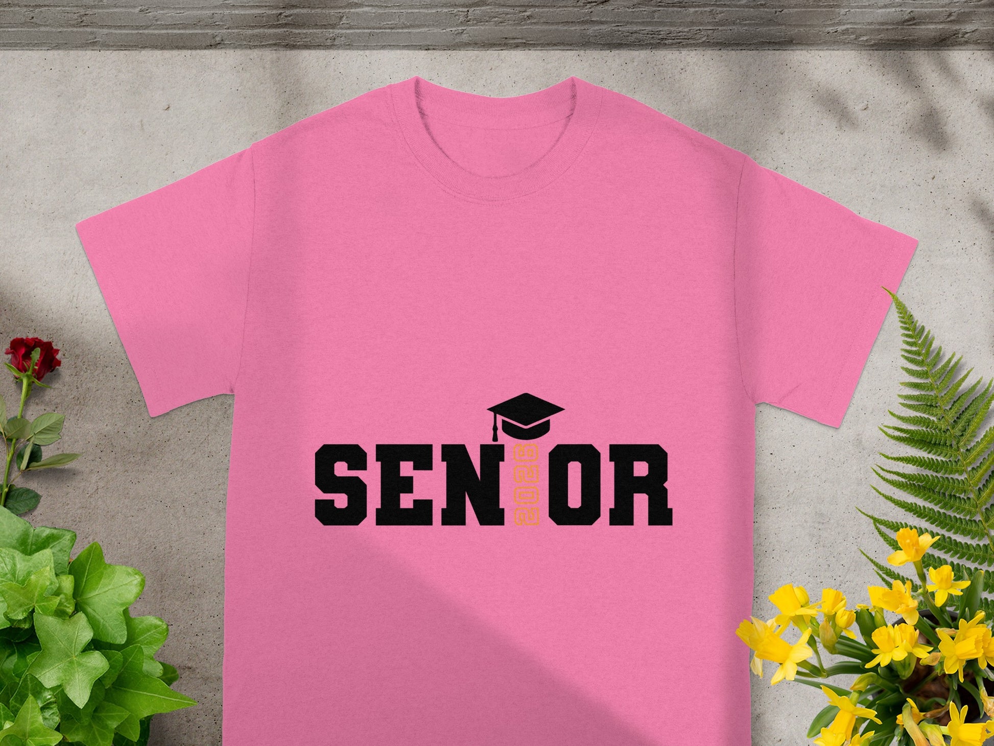 Pink Senior 2024 Graduation T-Shirt Perfect for Grads