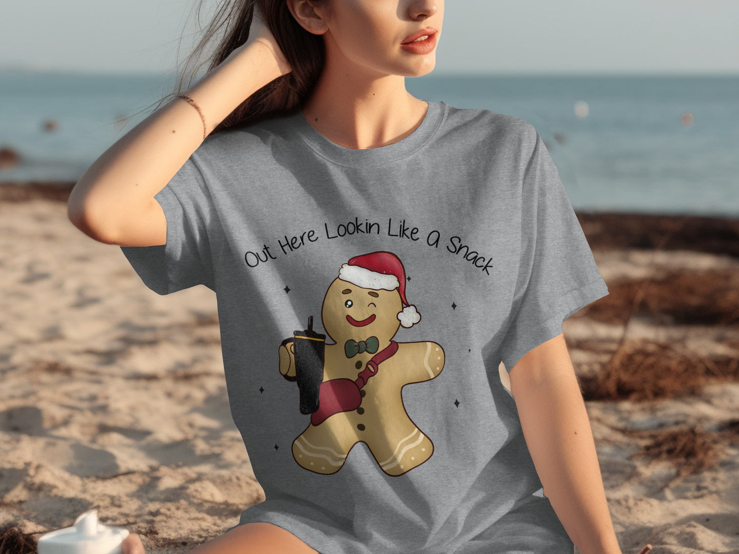 Out Here Lookin Like A Snack Gingerbread T-shirt