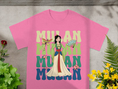 Mulan: Warrior Spirit Retro T-Shirt