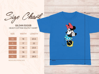 GILDAN 5000B Size Chart LENGTH WIDTH T-Shirt
