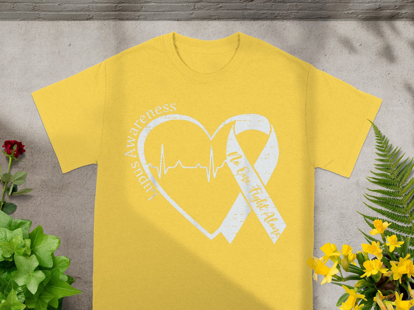 Lupus Awareness No One Fights Alone T-shirt