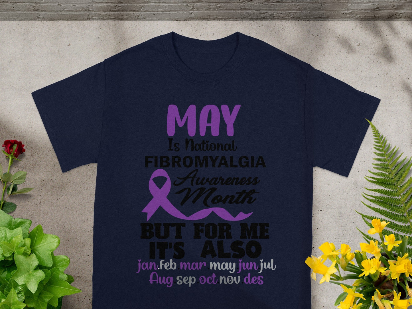 May Fibromyalgia Awareness Month Shirt Support Gift
