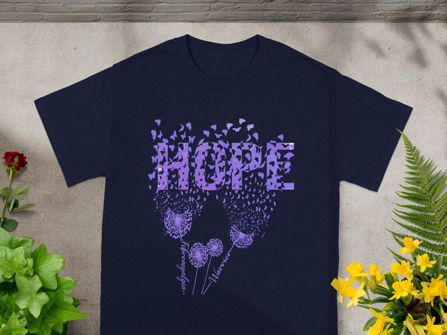 Inspiring Hope Dandelion and Butterflies Shirt