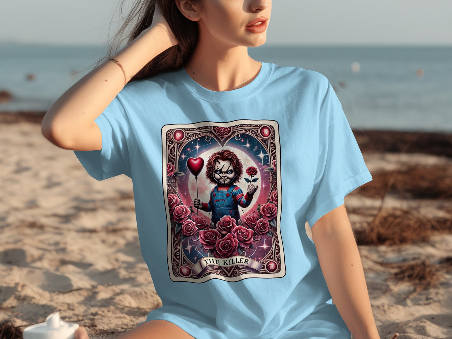 The Killer Chucky Graphic Tee in Stylish Design