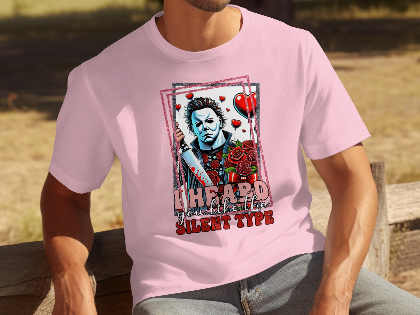 I Heard You Like The Silent Type Graphic Shirt