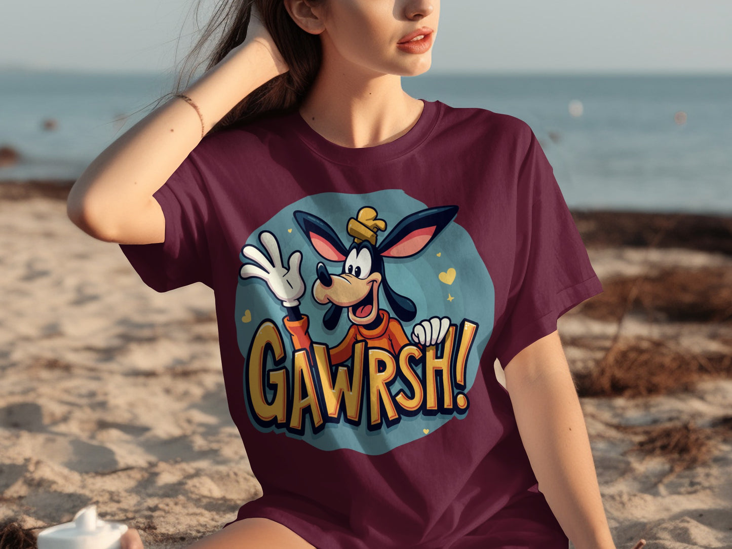 Gawrsh Graphic T-Shirt with Fun Cartoon Design