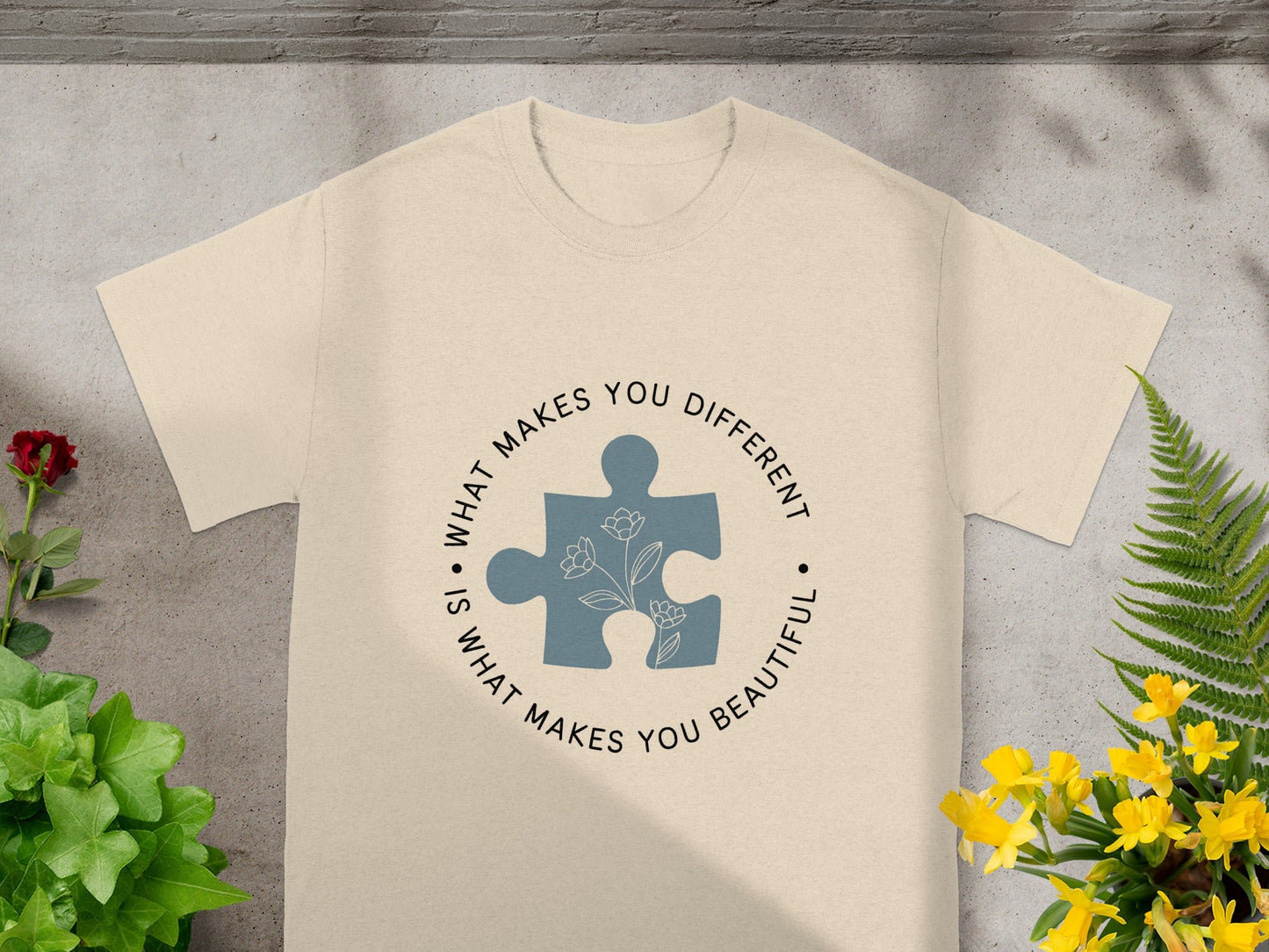 What Makes You Different Beautiful Puzzle Piece Shirt