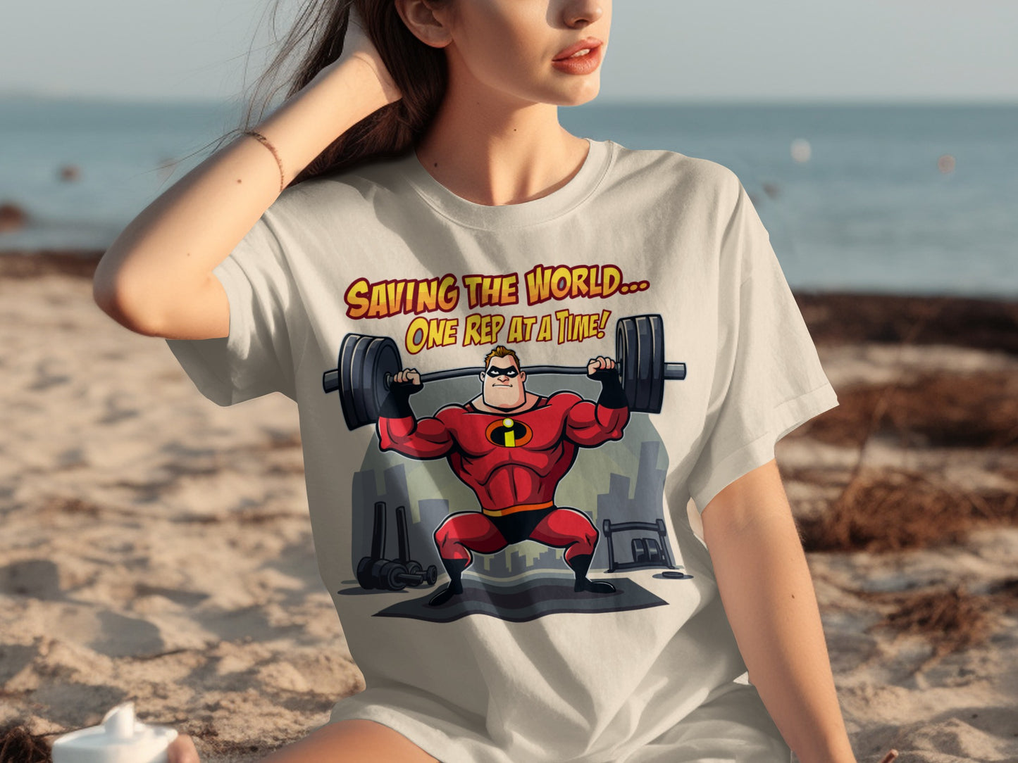 Saving The World One Rep at a Time T-shirt
