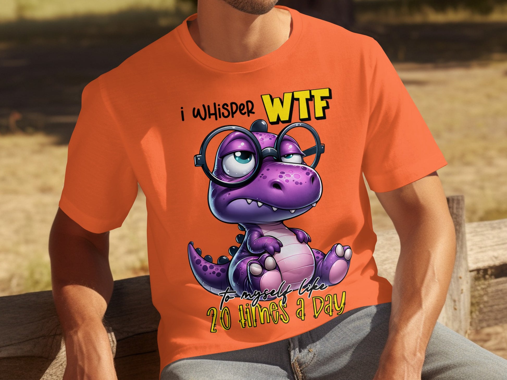 I Whisper WTF To Myself Like 20 Times A Day T-Shirt