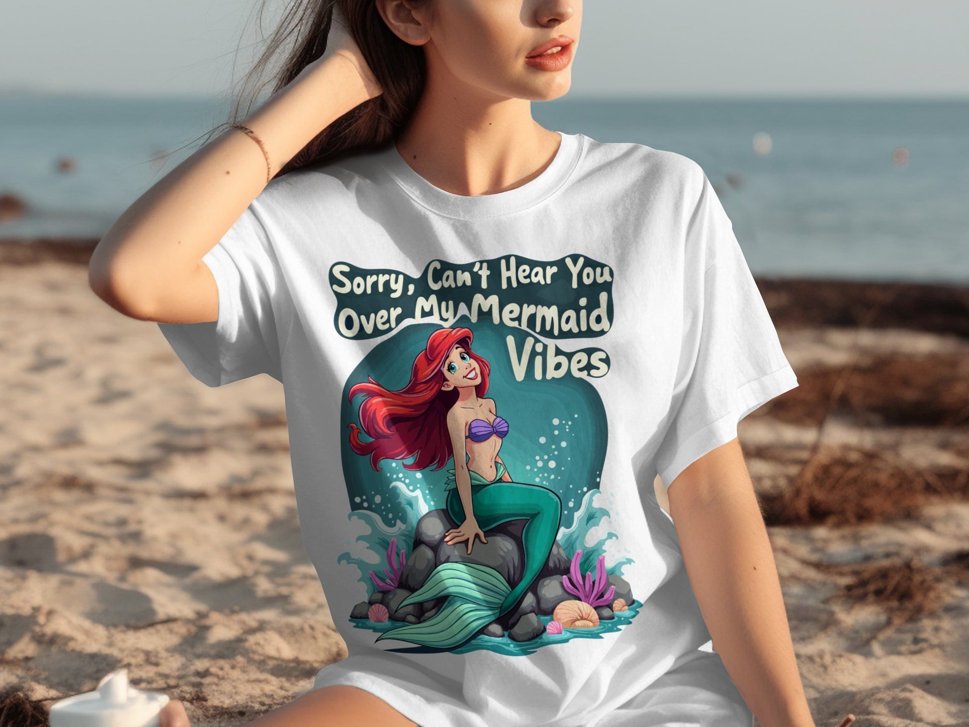 Sorry Can't Hear You Over My Mermaid Vibes T-shirt