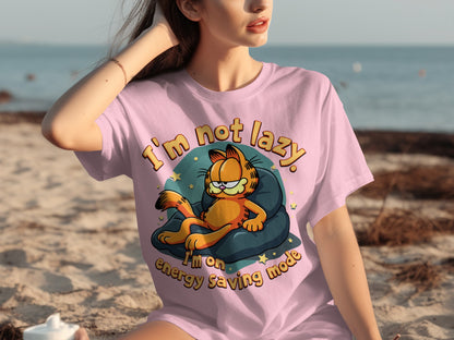 I'm Not Lazy I'm On Energy Saving Mode T-Shirt