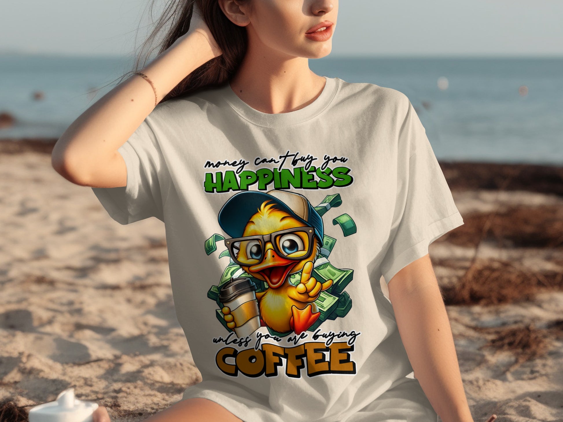 Money Can't Buy Happiness Unless It's Coffee T-Shirt