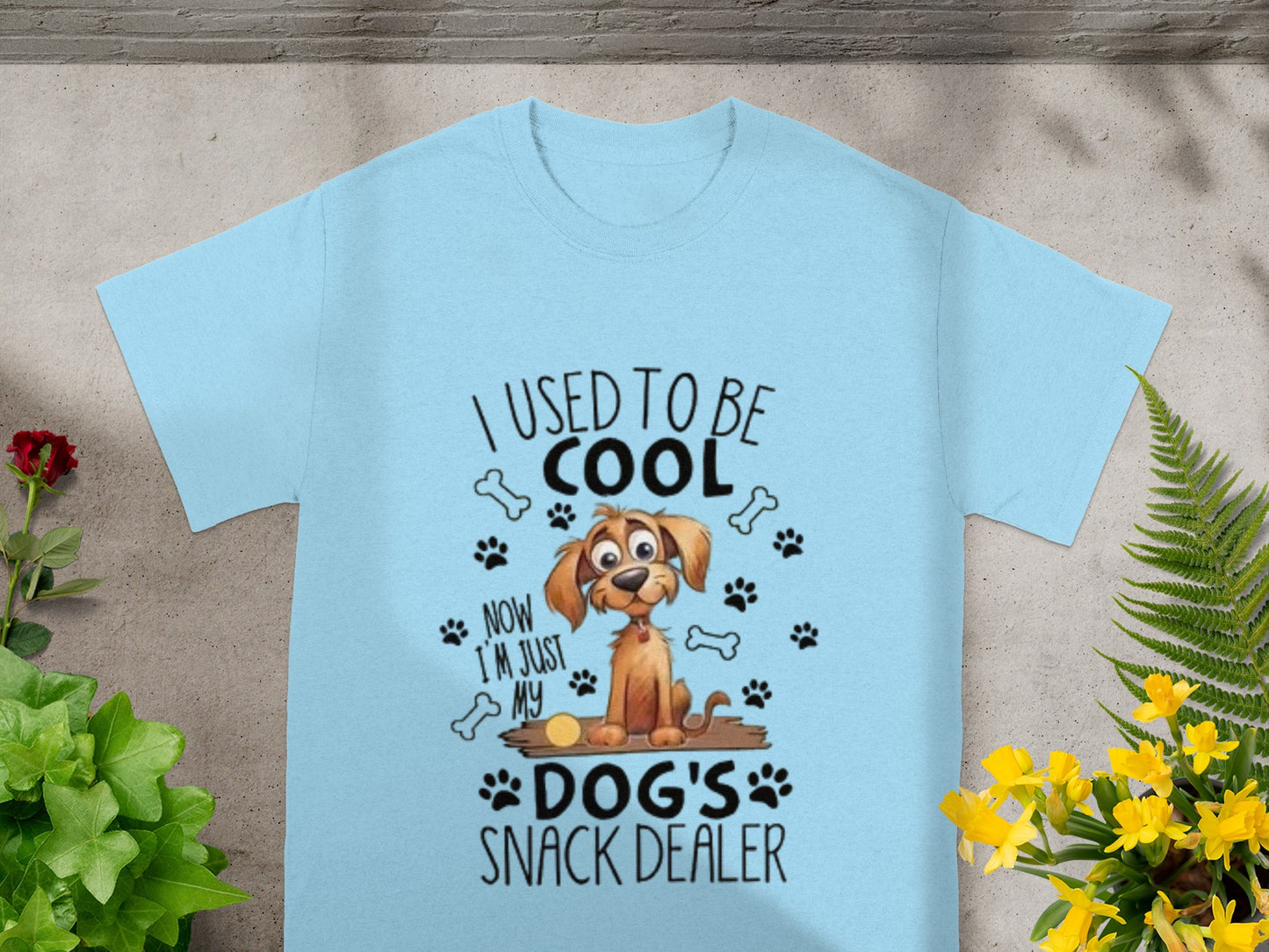 I Used To Be Cool Now I'm Just My Dog's Snack Dealer Shirt
