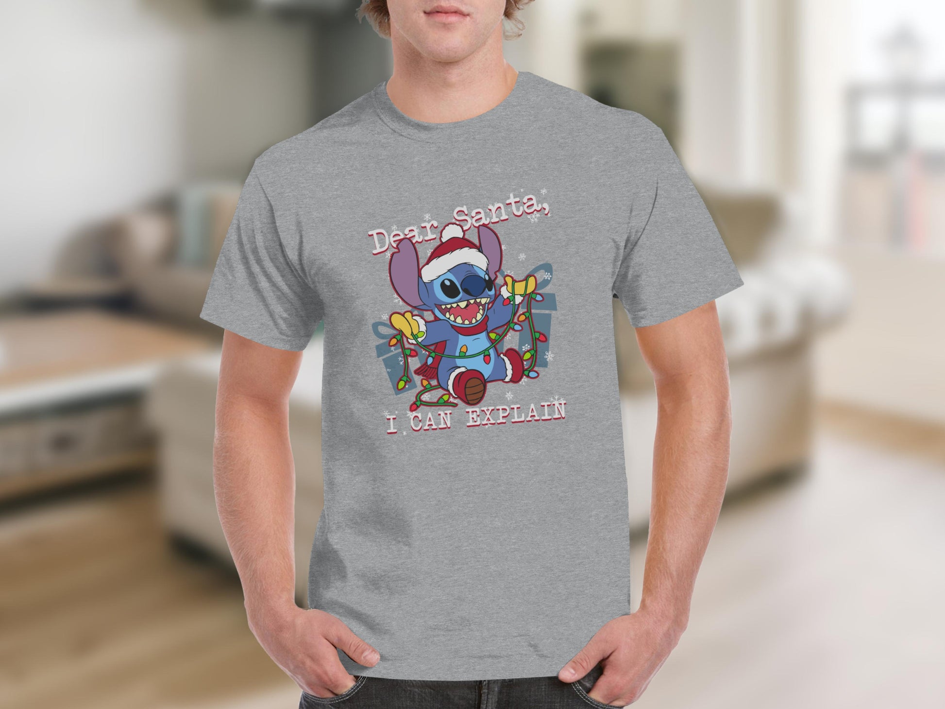 Dear Santa I Can Explain Funny Graphic T-Shirt