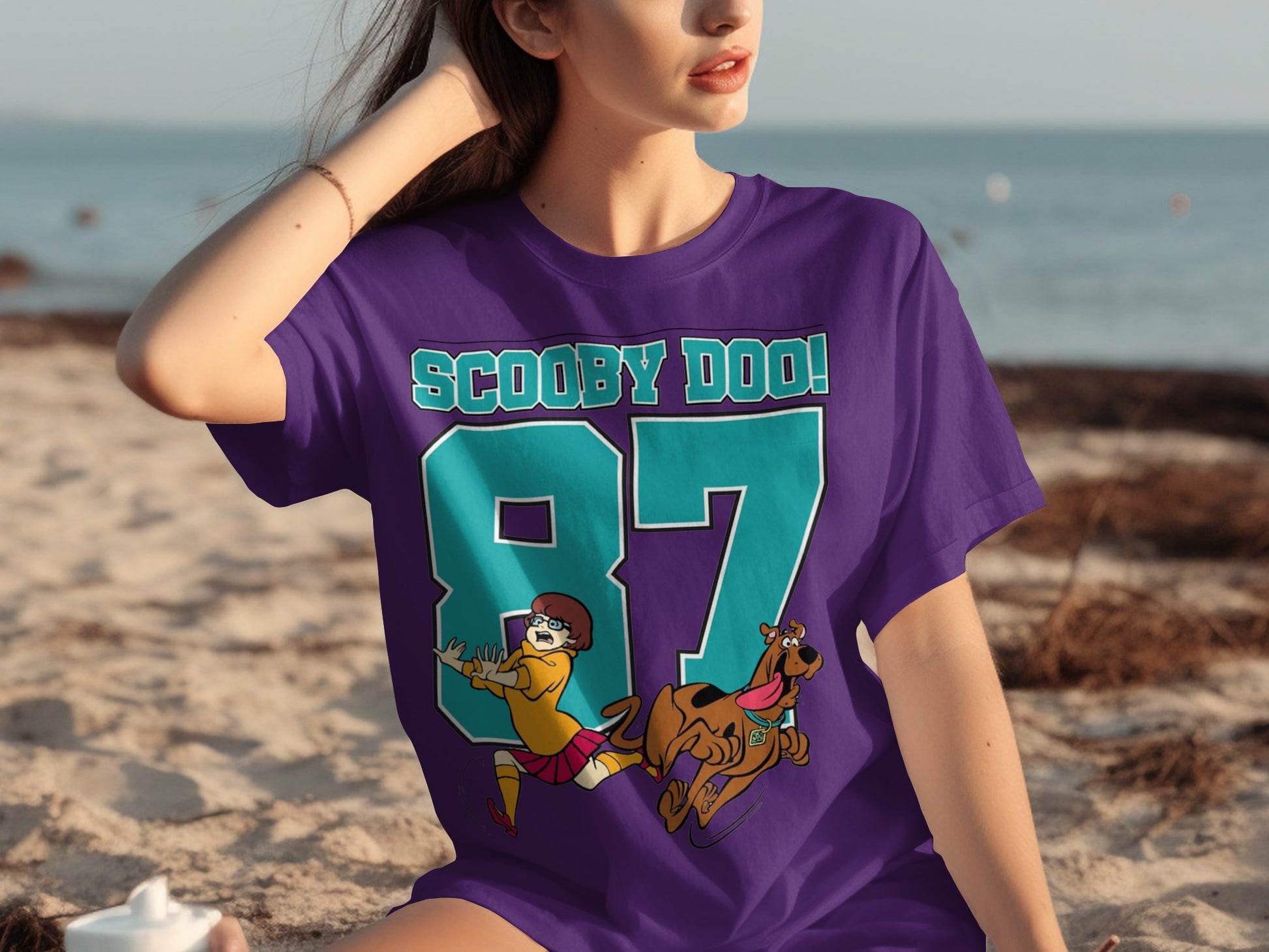 Scooby Doo 87 Graphic Tee Vintage Cartoon T-shirt