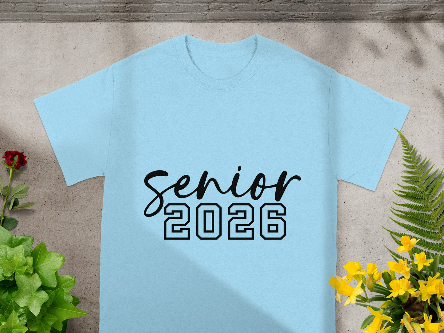 Senior 2026 Graphic Tee Perfect For Graduating Seniors