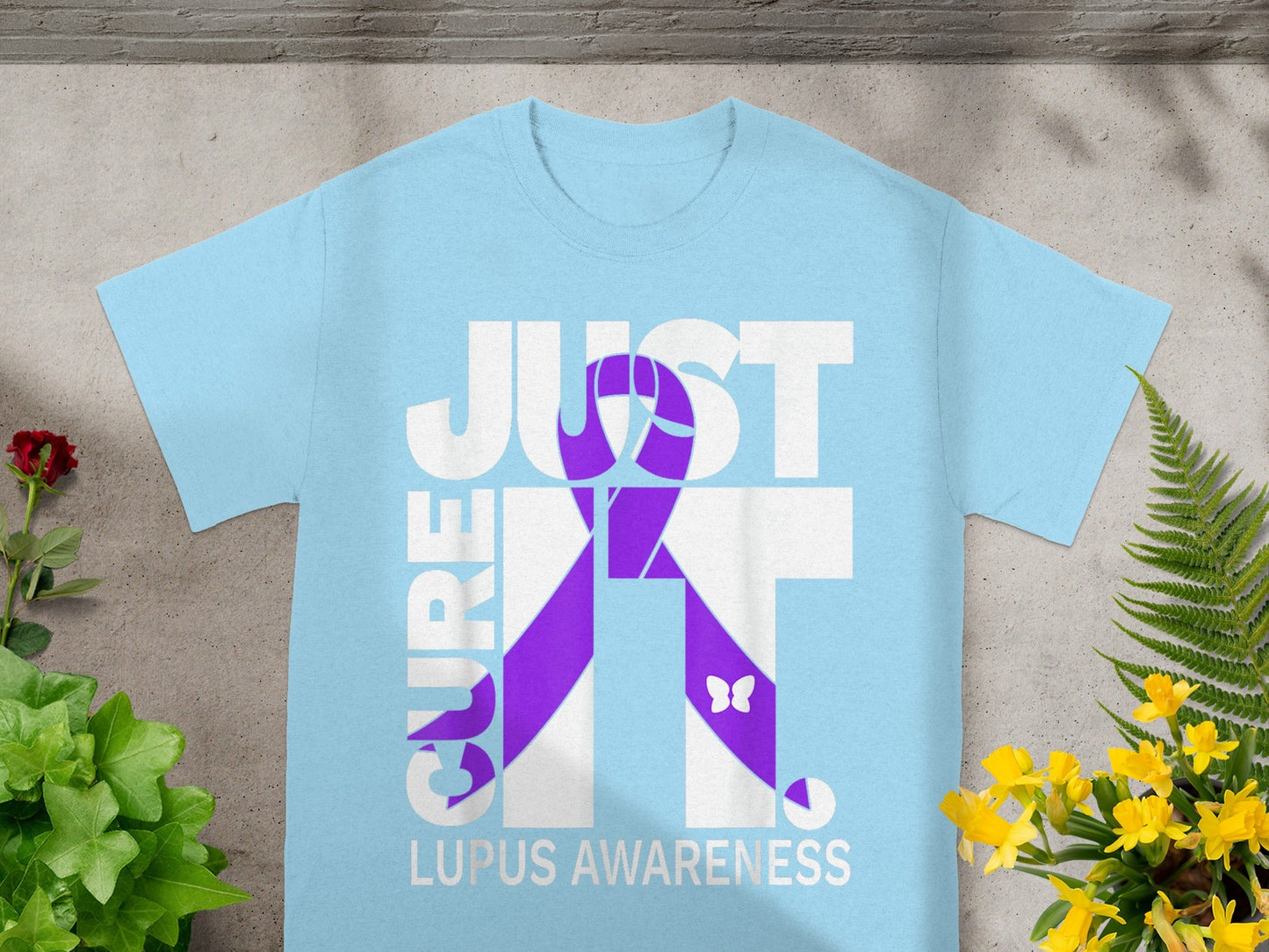 Cure Just It Lupus Awareness Graphic T-Shirt