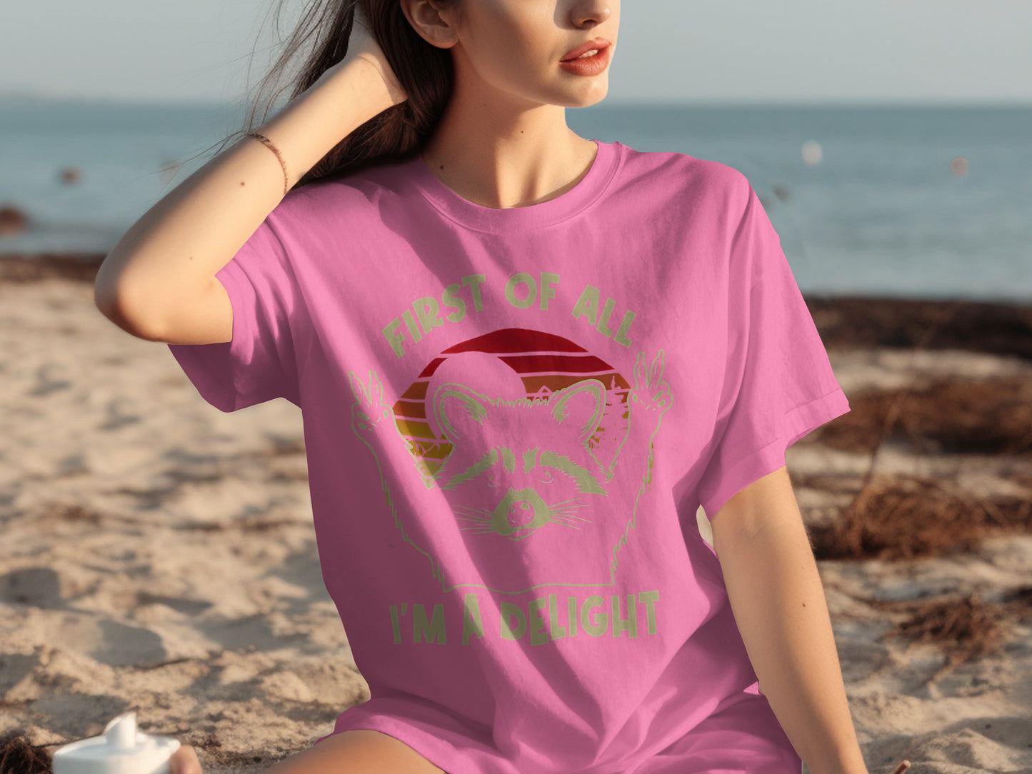 First Of All I'm A Delight Graphic T-shirt