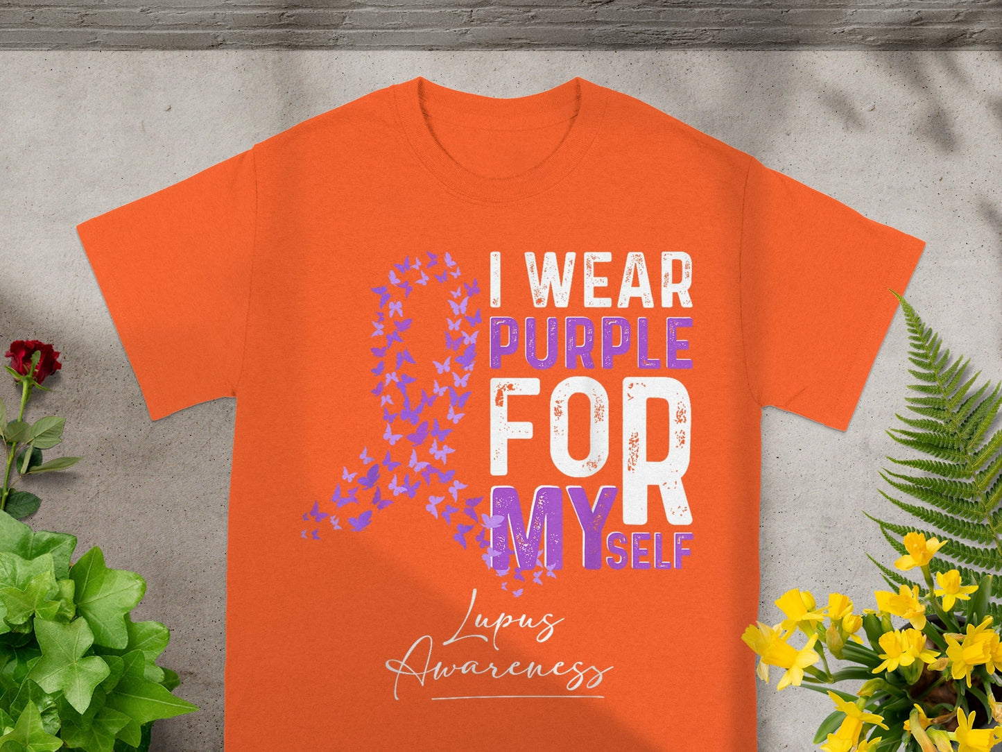 I Wear Purple For Myself Lupus Awareness T-shirt