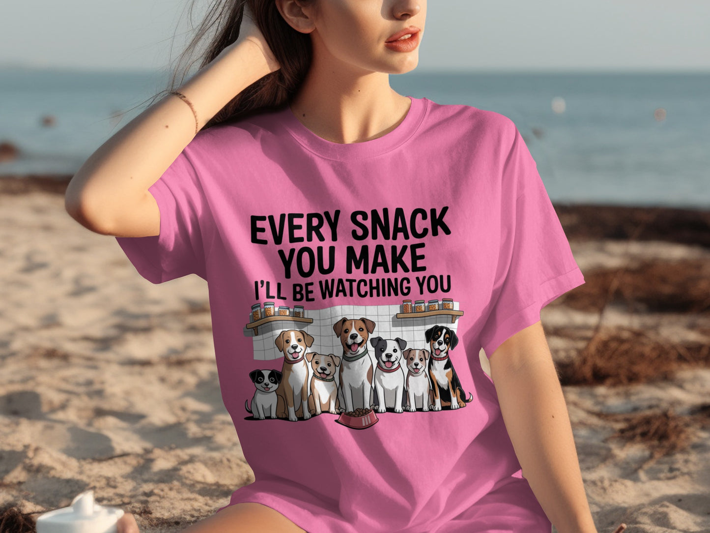 Every Snack You Make I'll Be Watching You T-shirt