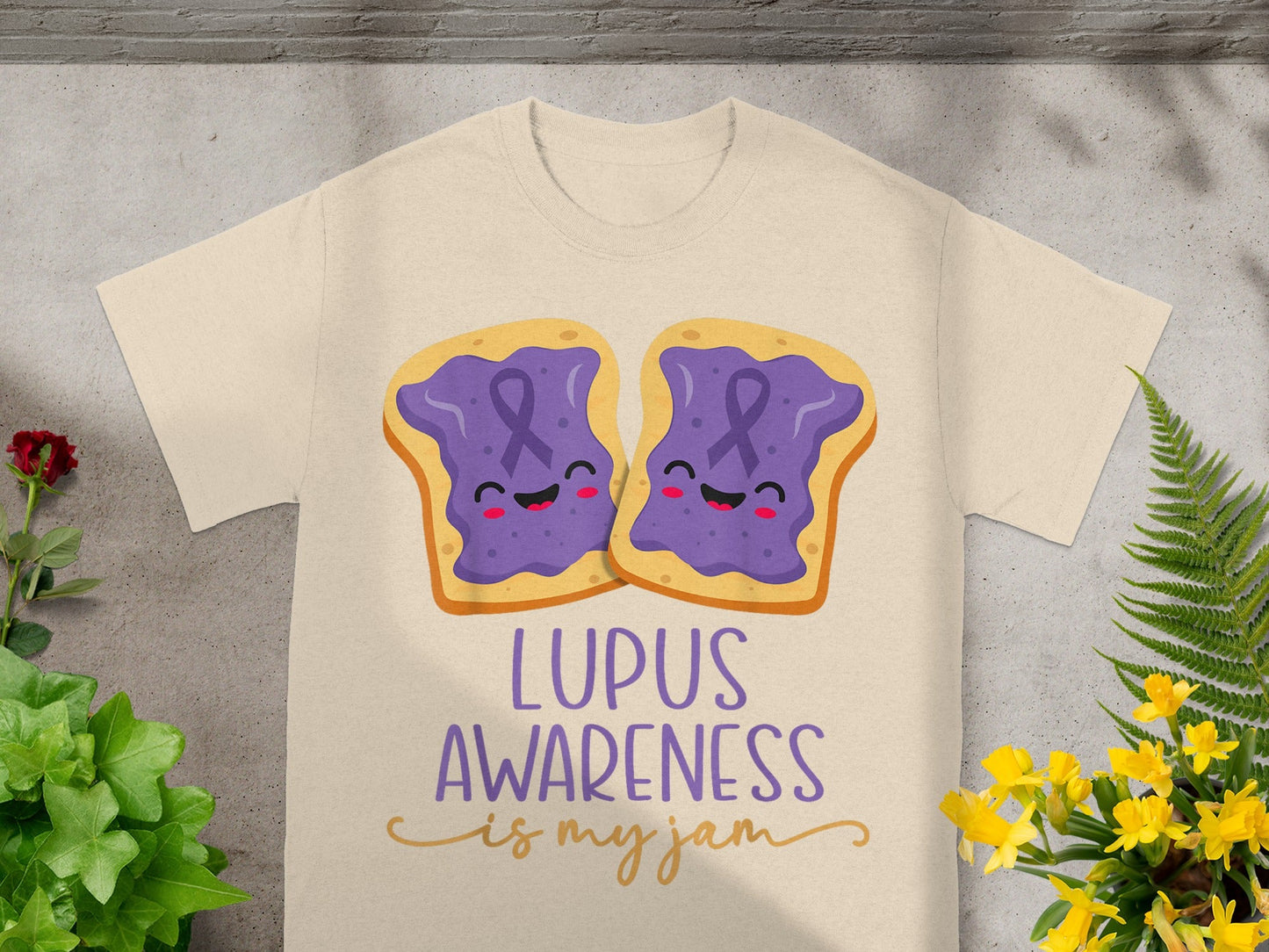Lupus Awareness Is My Jam Fun T-Shirt For Awareness