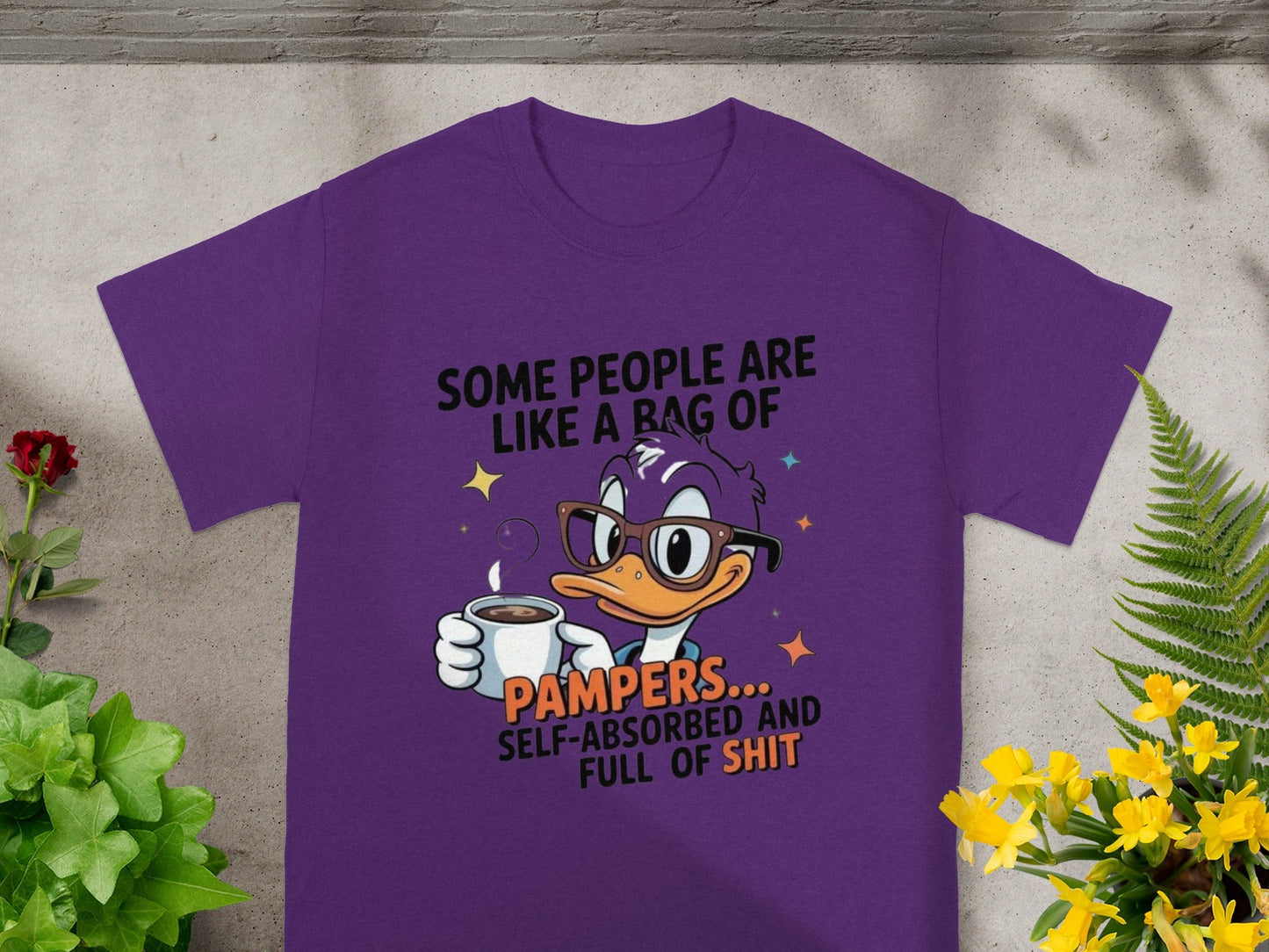 Some People Are Like A Bag Of Pampers Graphic T-shirt