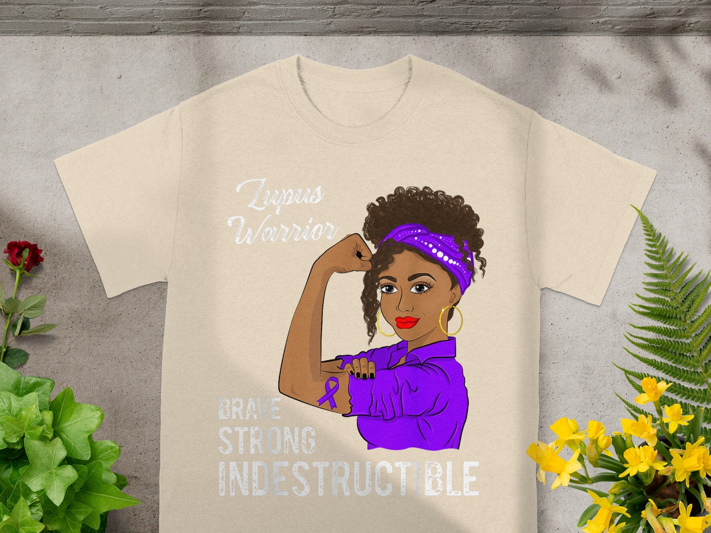 Lupus Warrior Brave Strong Indestructible T-shirt