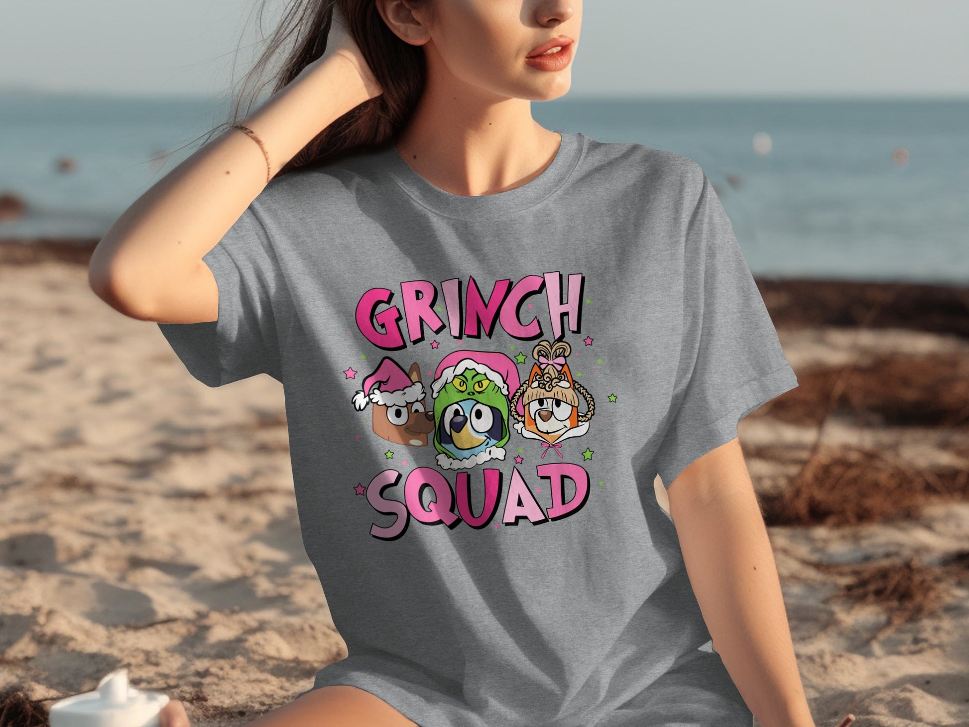 Grinch Squad Character Theme Casual Apparel