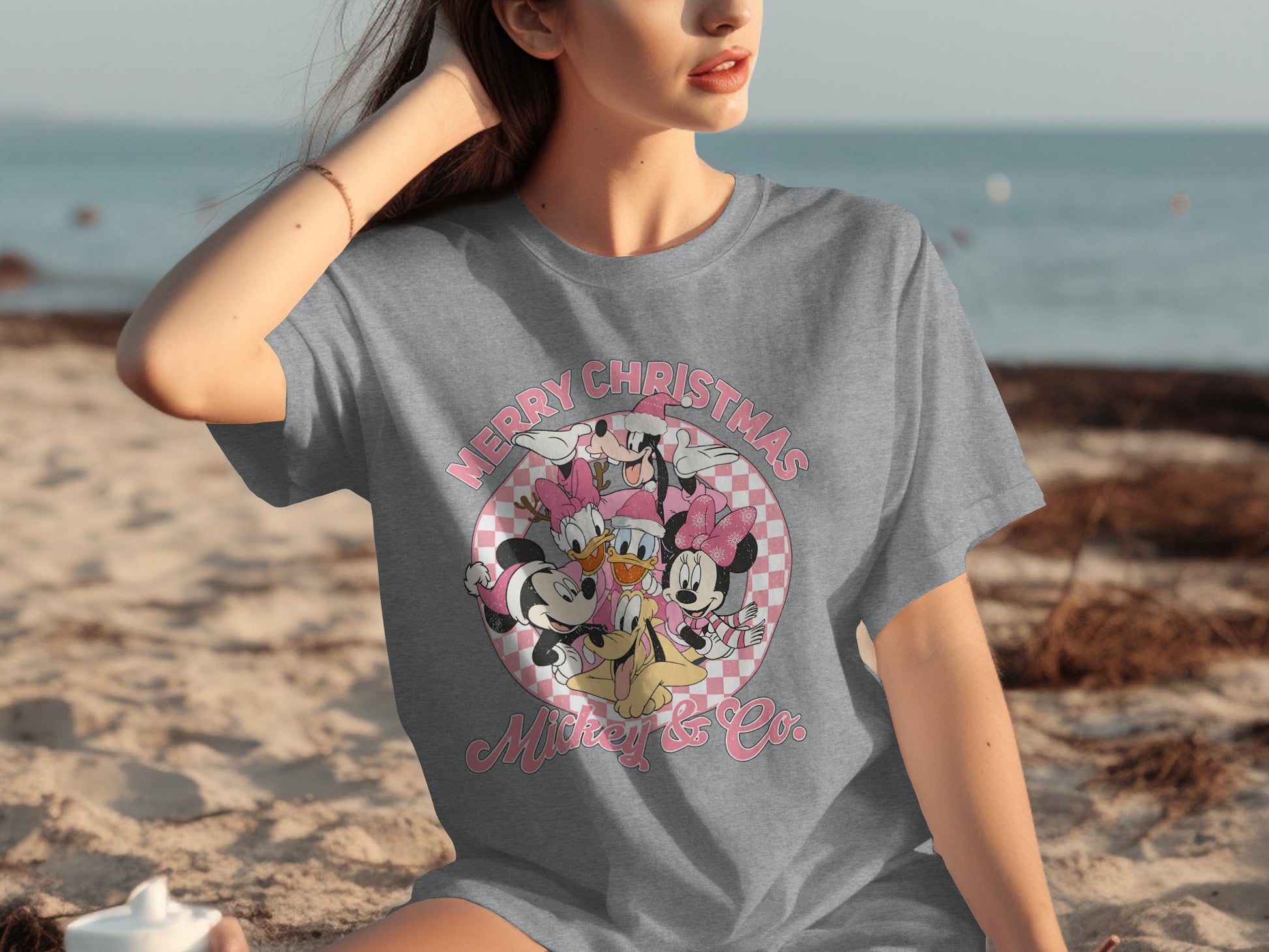 Merry Christmas Mickey & Co Graphic Tee