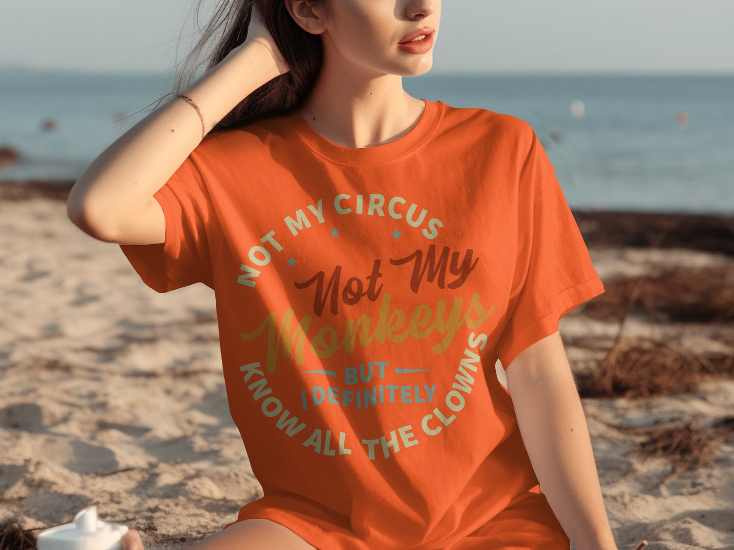 Not My Circus Not My Monkeys Graphic T-shirt