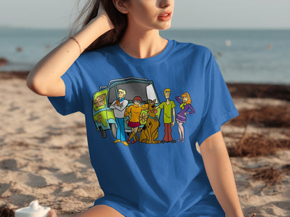 Scooby Doo Mystery Machine Crew T-shirt