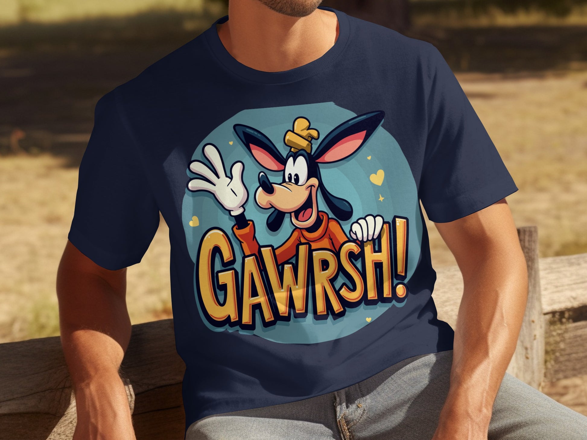 Funny Cartoon Character Saying Gawrsh Product