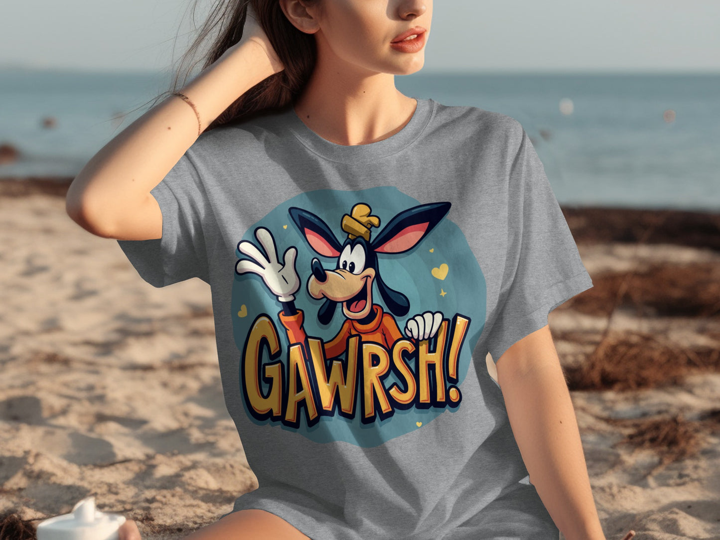 Gawrsh Cartoon Character Graphic Tee Shirt
