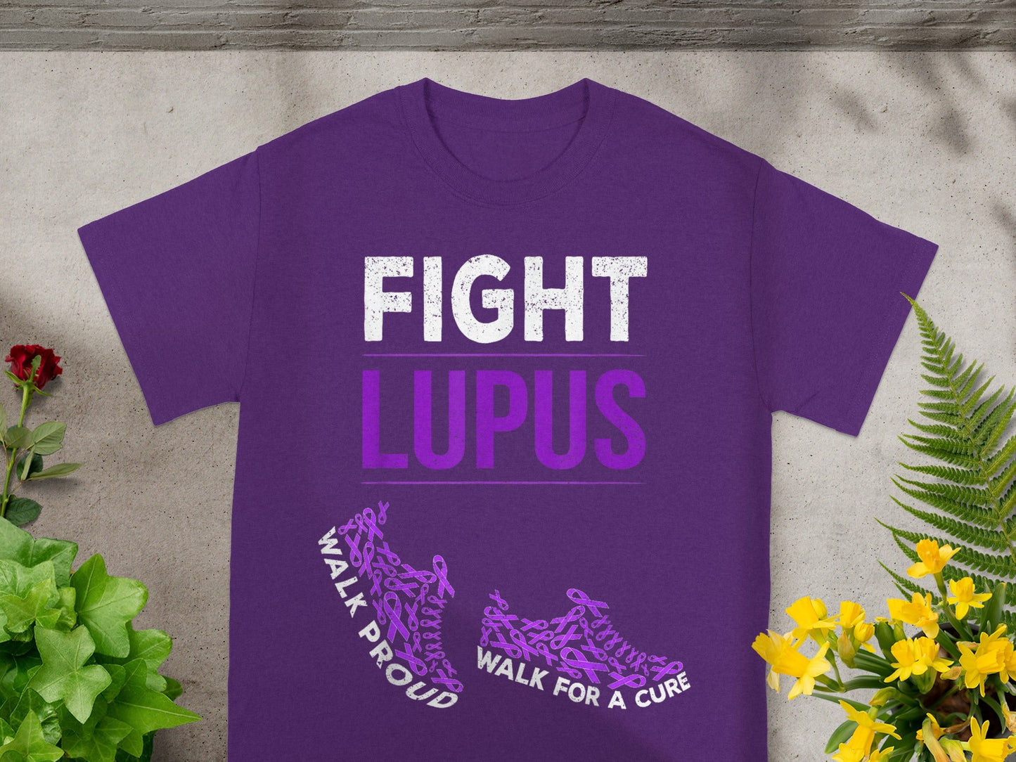 Fight Lupus Walk For A Cure Walk Proud Shirt